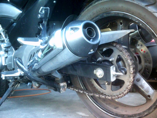 250ccバイク点検整備