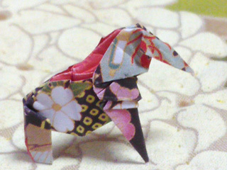 折り紙 象