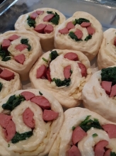 sausage spinach unbaked 488x360
