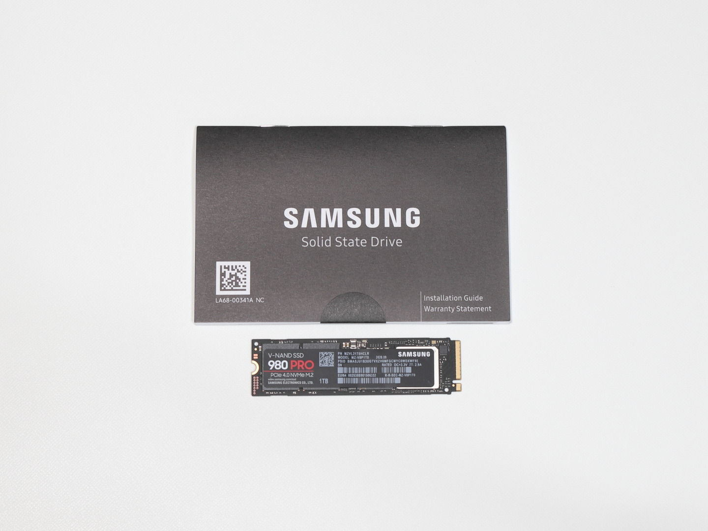 Samsung SSD 980 PRO 1TB (MZ-V8P1T0B) - 気まぐれ自作er日記