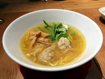 KOKUMEI・試作中の鶏清湯