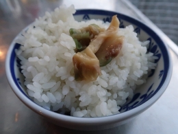 麻婆麺専門店 マジン 日本橋店・ラライス・搾菜